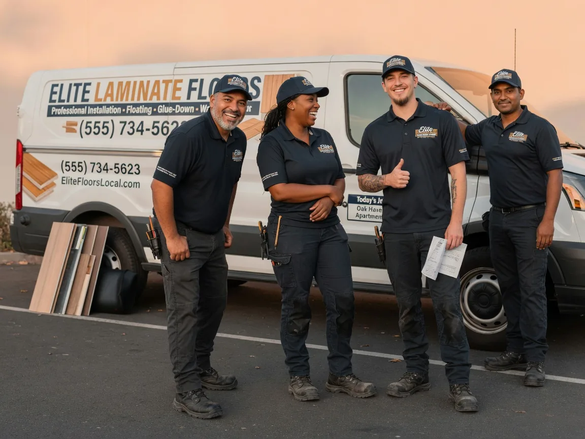 Laminate flooring installation company in Shoals, IN